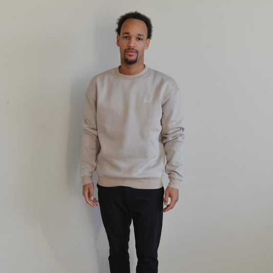 The Essential Crewneck Beige