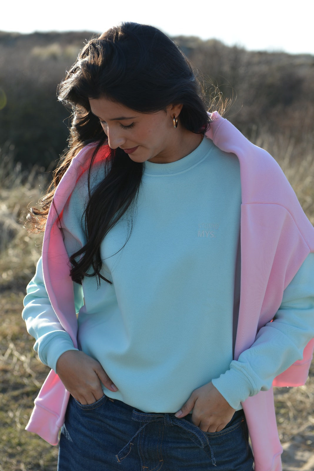 The Essential Crewneck Pink